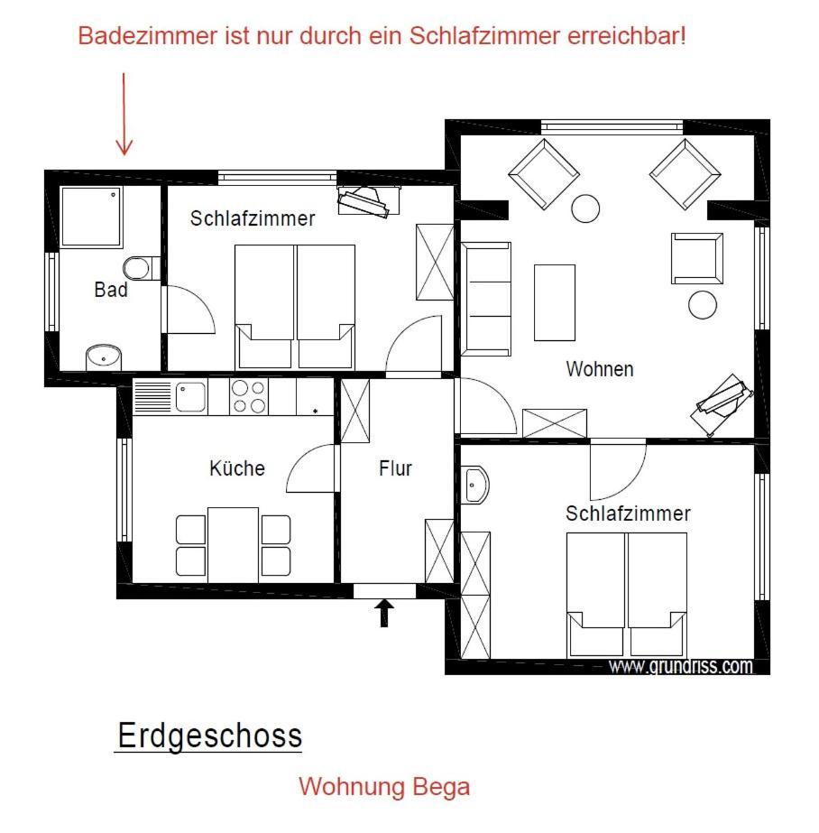 Appartamento Tal-Residenz Werre-Og Und Bega-Eg Bad Salzuflen Esterno foto